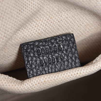 Gucci Pebbled Calfskin Small Soho Disco Bag Black 7 of 7