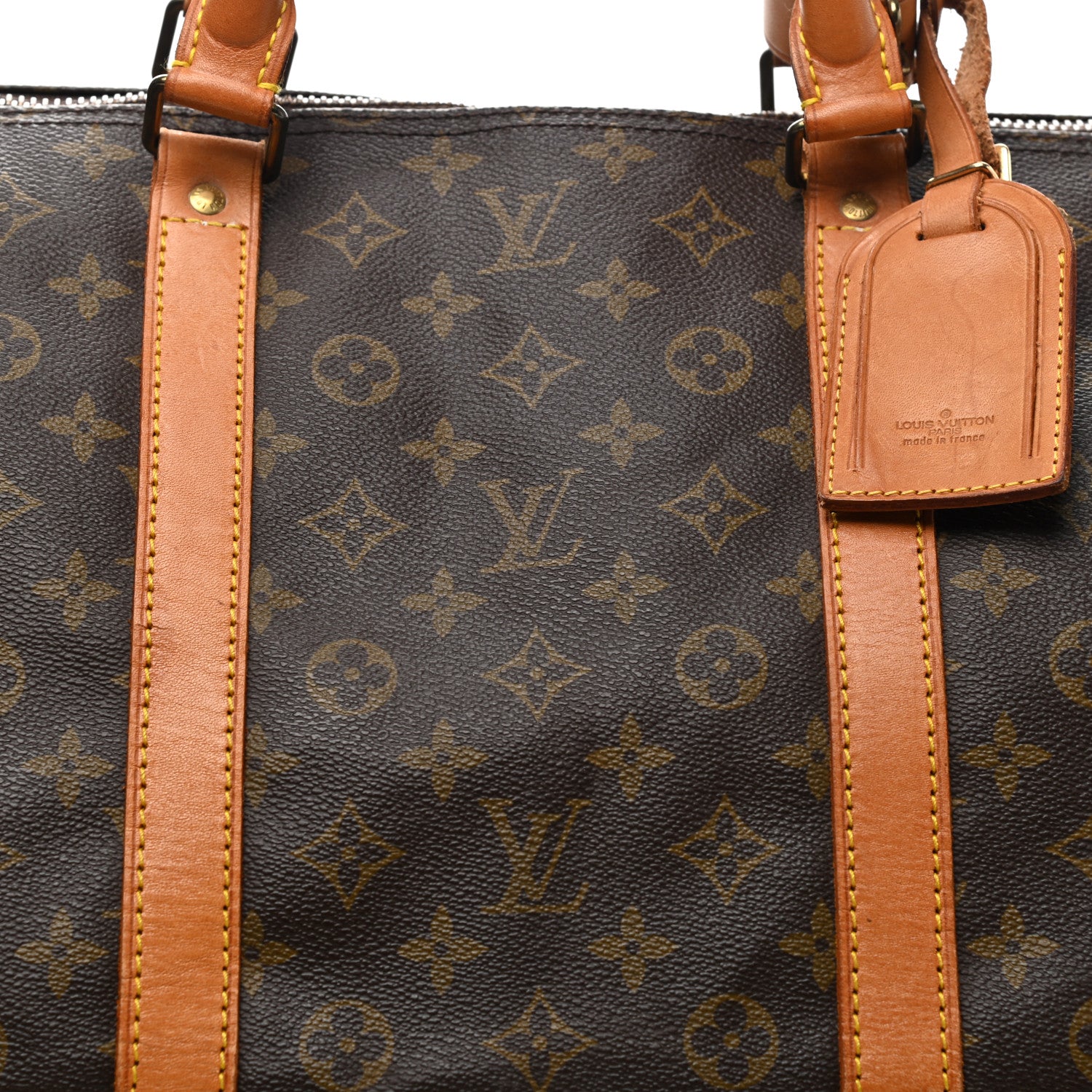 Louis Vuitton Monogram Keepall Bandouliere 60 9 of 13