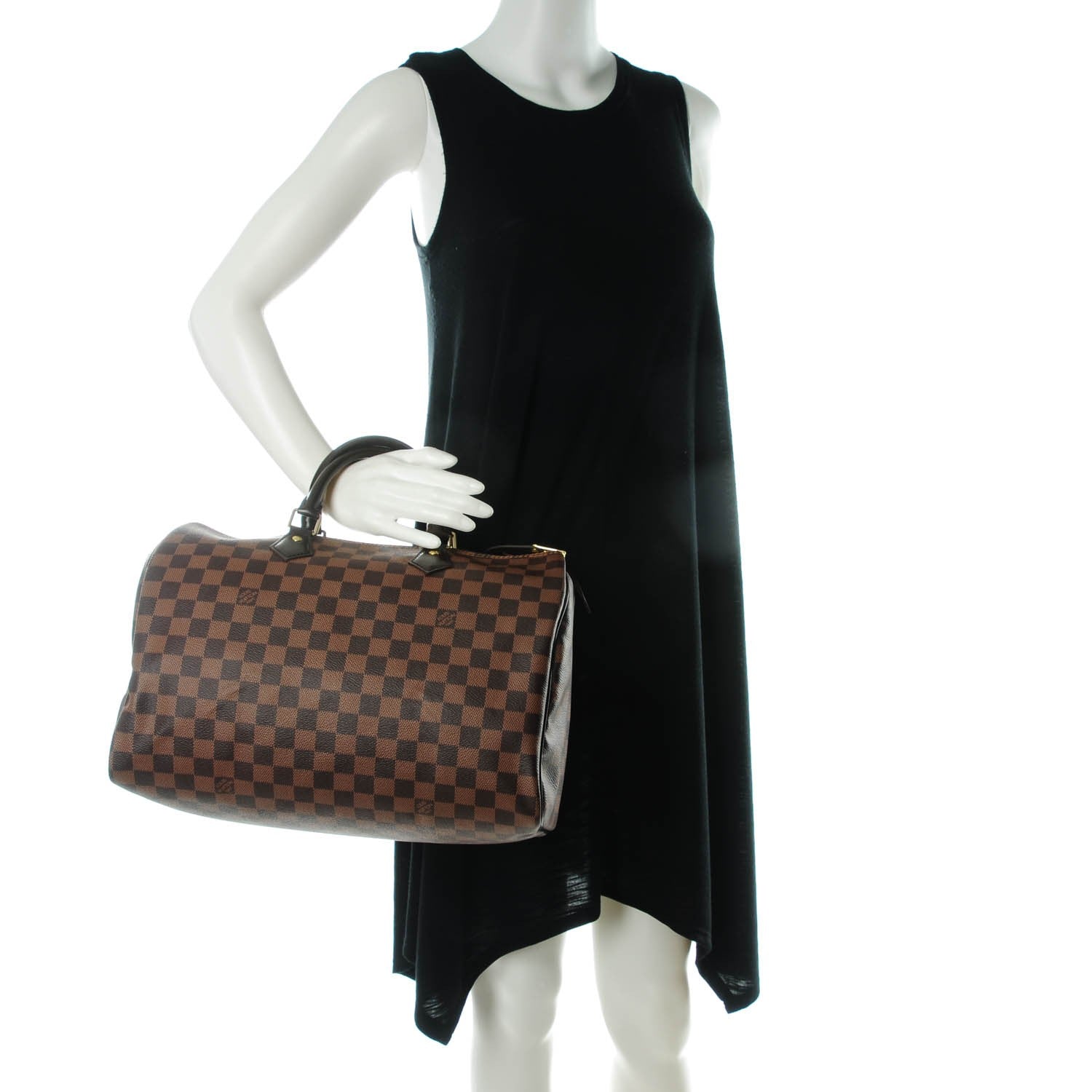 Louis Vuitton Damier Ebene Speedy 35 2 of 8