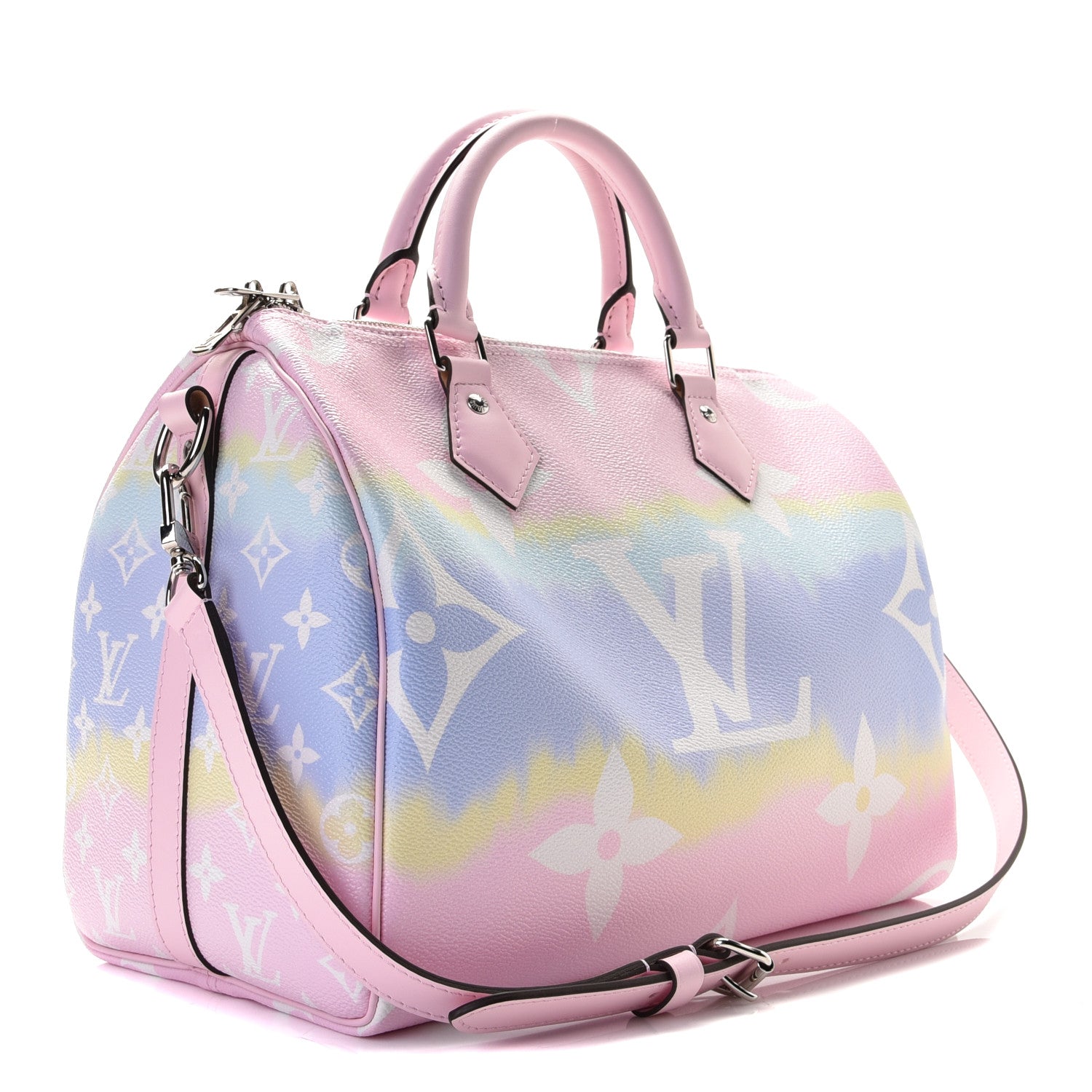 Louis Vuitton Monogram Escale Speedy Bandouliere 30 Pastel 3 of 9