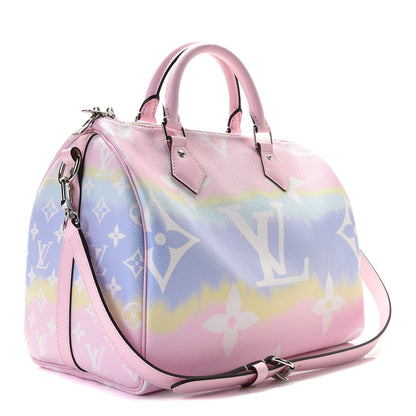 Louis Vuitton Monogram Escale Speedy Bandouliere 30 Pastel 3 of 9