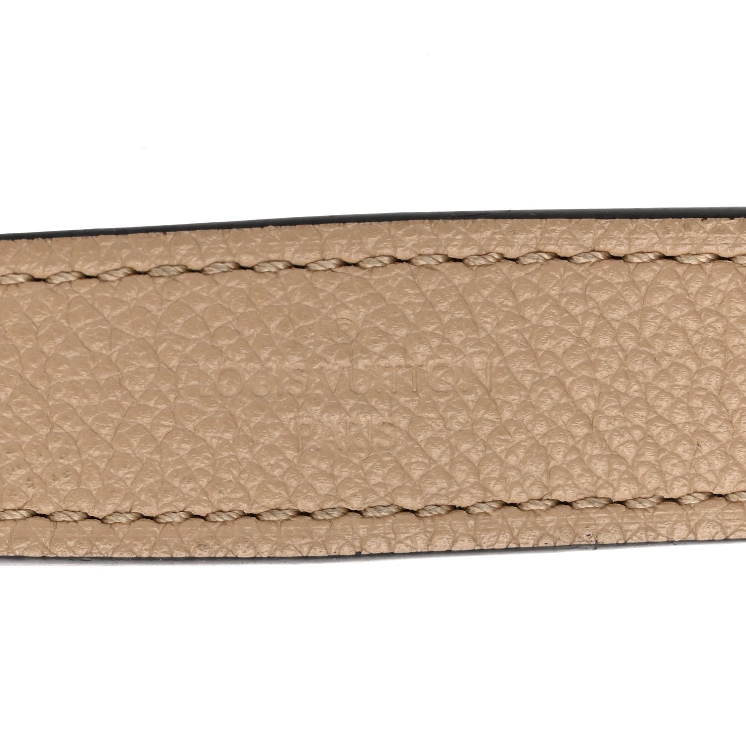 Louis Vuitton Calfskin Montaigne Shoulder Strap Dune 3 of 5