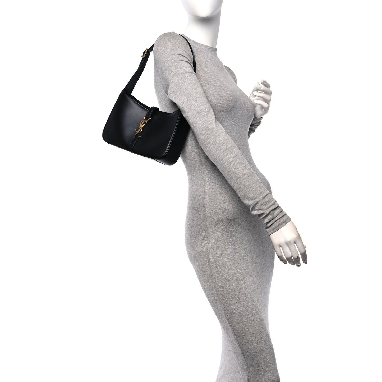 Smooth Calfskin Le 5 A 7 Hobo Black