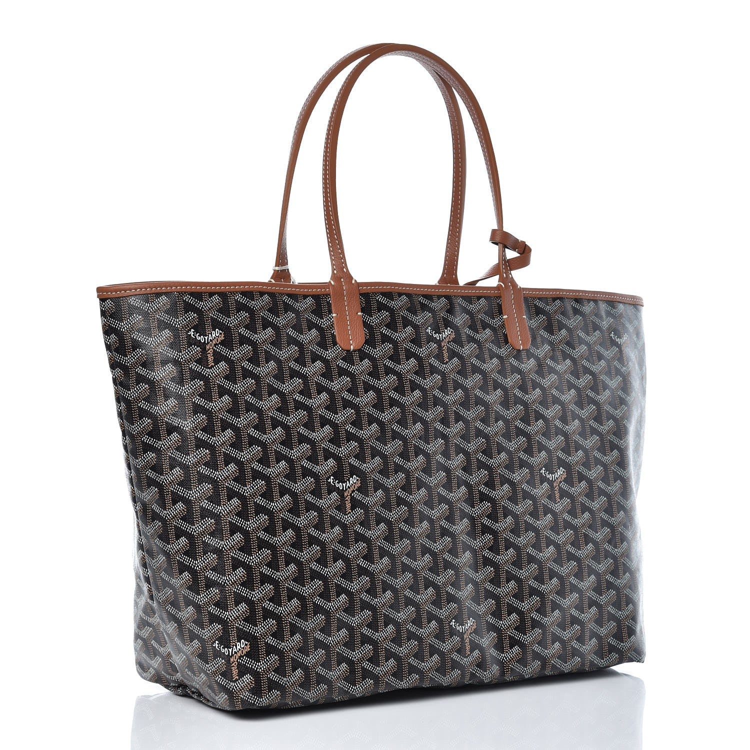 Goyard Goyardine Saint Louis PM Black Gold 3 of 7