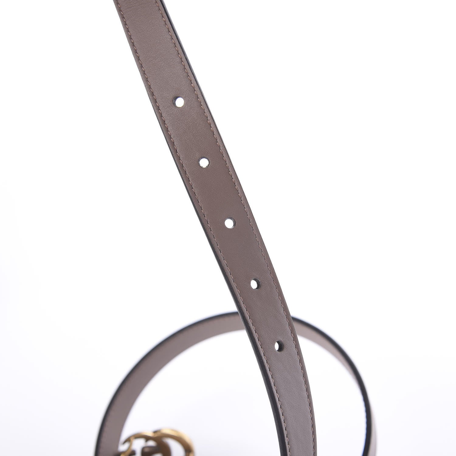 Gucci Calfskin Double G 20mm Belt 75 30 Porcelain Rose 4 of 5