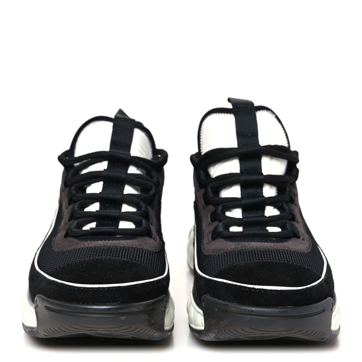Fabric Suede CC Sneakers 40 Black Dark Grey