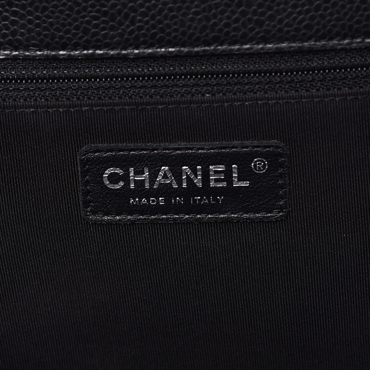 Chanel Caviar Quilted Flap Tote Black 6 of 12