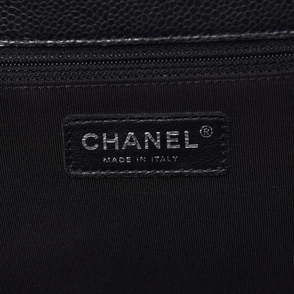 Chanel Caviar Quilted Flap Tote Black 6 of 12