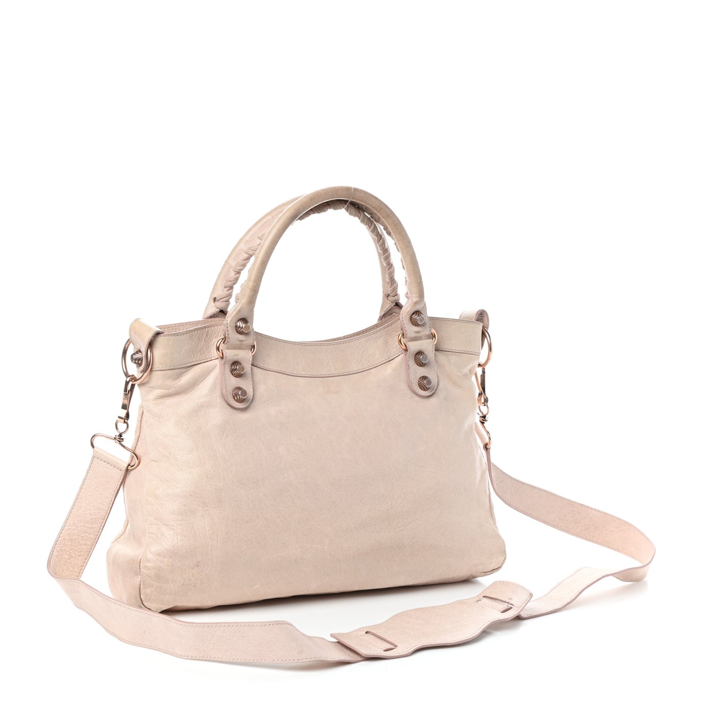Agneau Giant 12 Rose Gold Hardware Town Bois De Rose