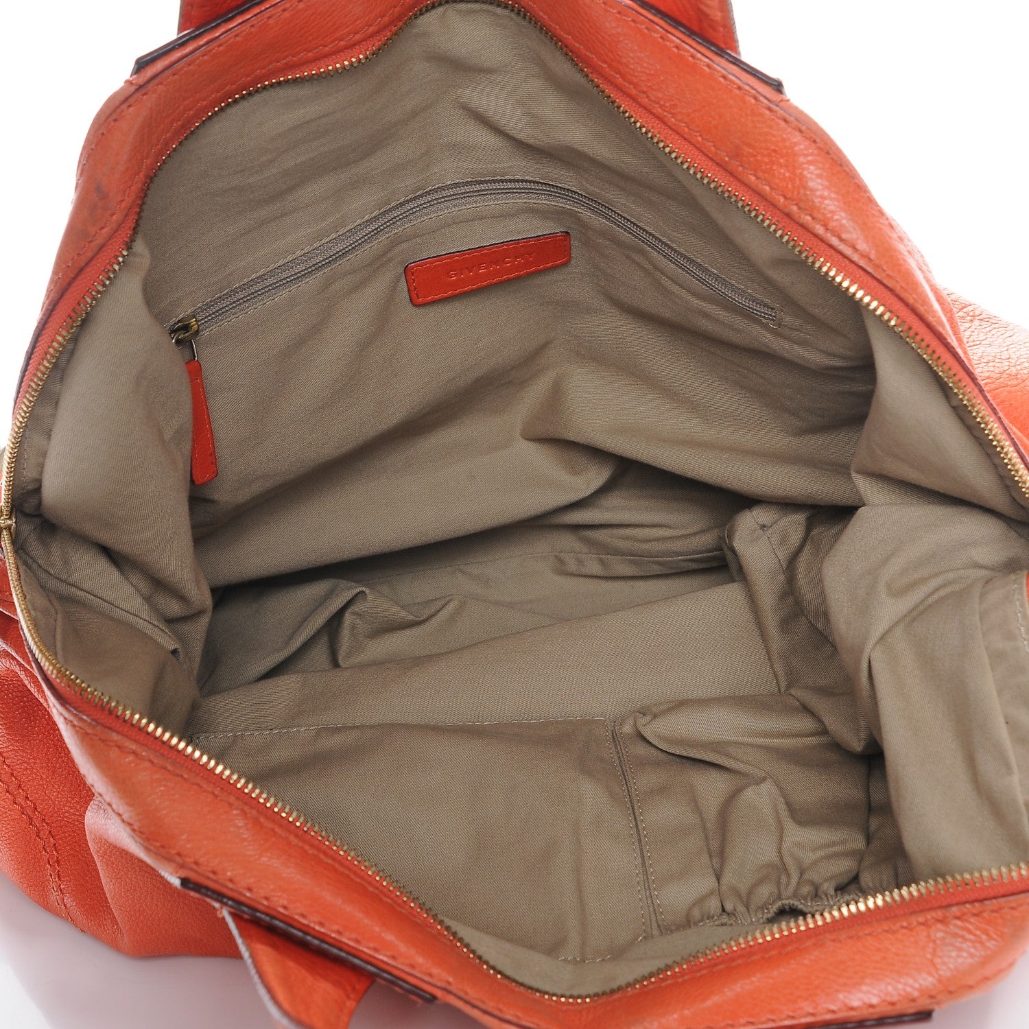 Givenchy Sugar Goatskin Medium Nightingale Orange 6 of 12