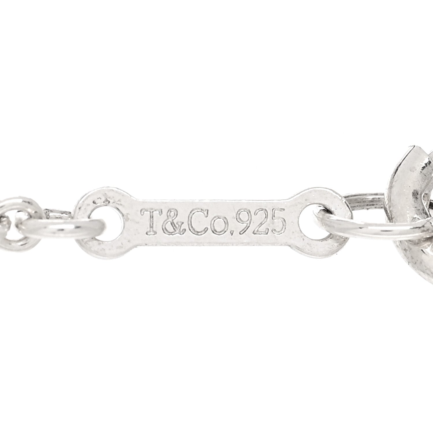 Tiffany Sterling Silver Elsa Peretti Five Station Teardrop