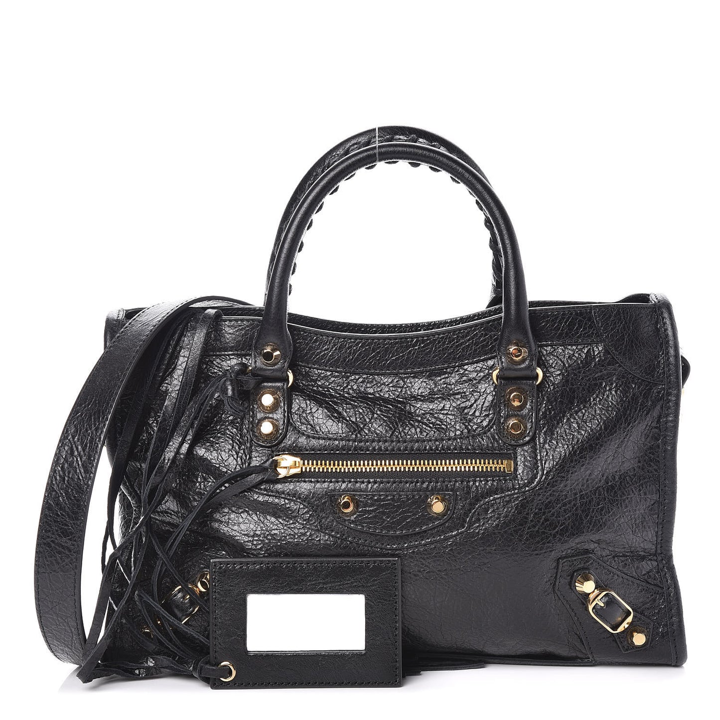 Agneau Classic Gold Hardware S City Black