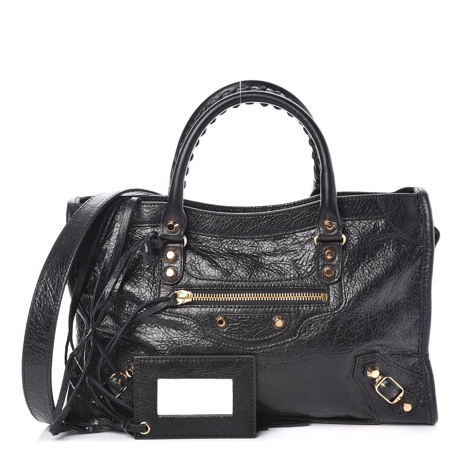 Balenciaga Agneau Classic Gold Hardware S City Black 1 of 9