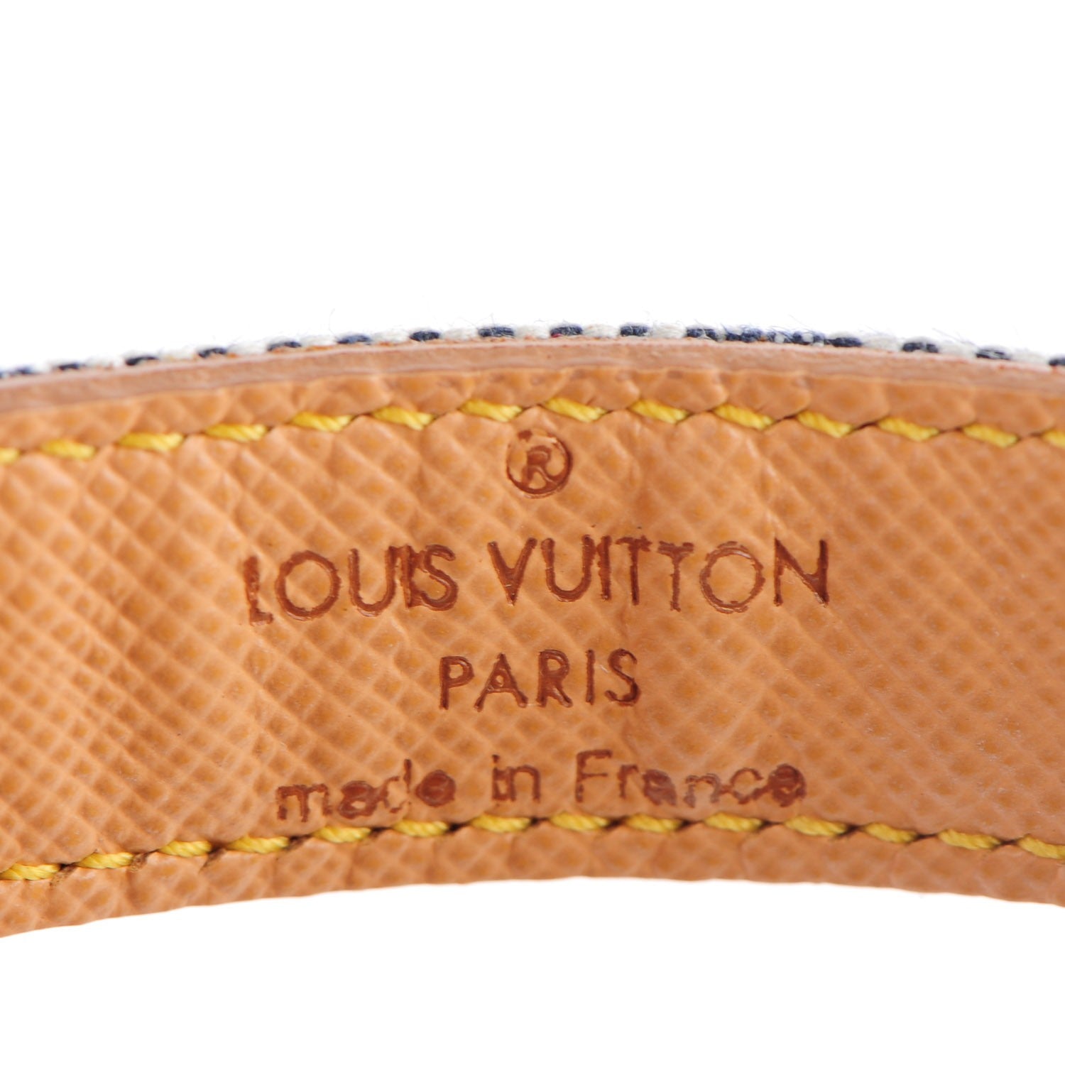 Louis Vuitton Mini Monogram Wish Bracelet Blue 6 of 7