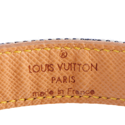 Louis Vuitton Mini Monogram Wish Bracelet Blue 6 of 7