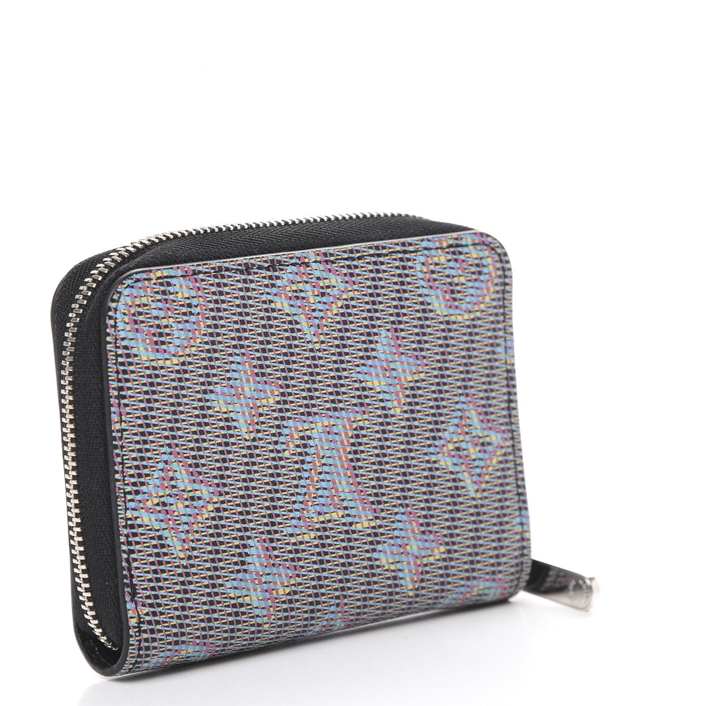 Calfskin Monogram LV Pop Zippy Coin Purse Blue