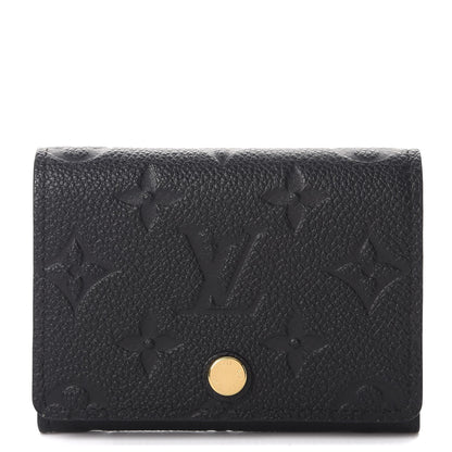 Louis Vuitton Empreinte Business Card Holder Black 1 of 7