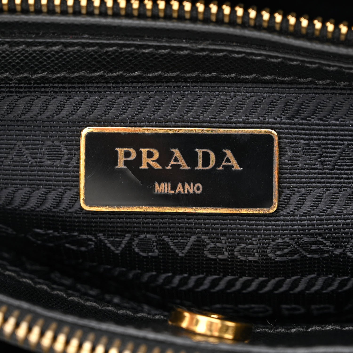 Prada Saffiano Medium Galleria Double Zip Tote Black 8 of 13