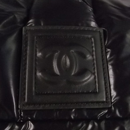 Chanel Nylon Coco Cocoon Duffle Bag Black 6 of 9