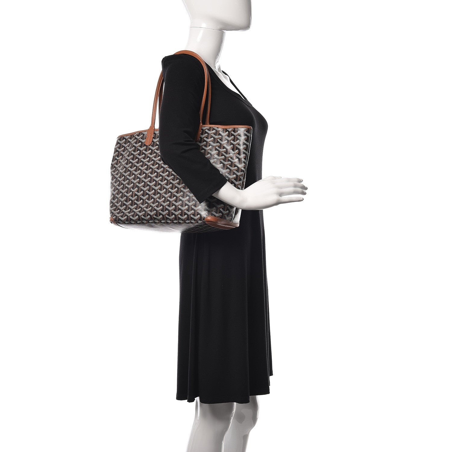 Goyard Goyardine Artois PM Black Gold 2 of 12
