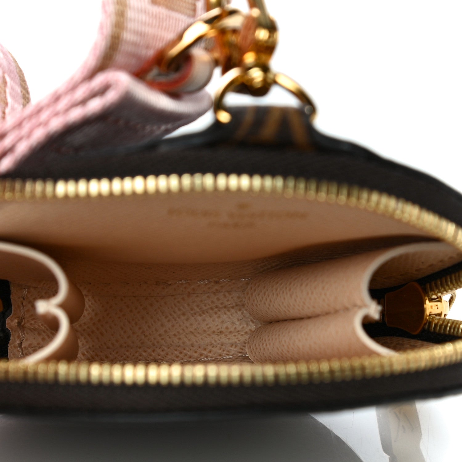 Louis Vuitton Monogram Multi Pochette Accessories Bandouliere Shoulder Strap Rose Clair 7 of 10