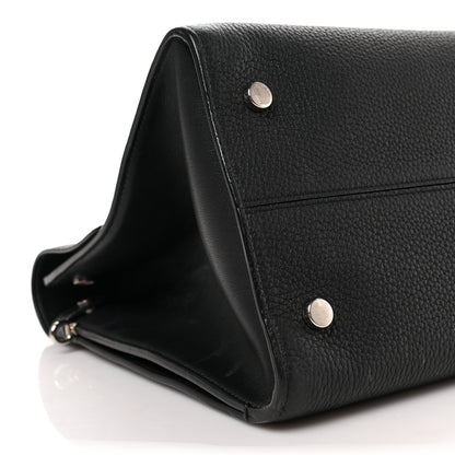 Christian Dior Grained Calfskin Large Diorever Flap Black 7 of 11