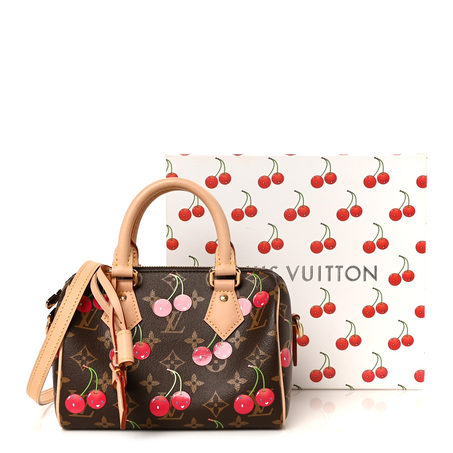 Louis Vuitton LV X TM Monogram Cerises Speedy Bandouliere 20 11 of 11