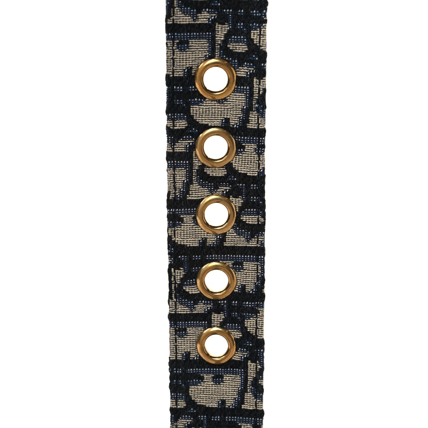 Christian Dior Oblique Diorquake Belt 75 Blue Multi 7 of 7