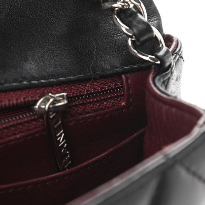Chanel Lambskin Quilted Mini Square Flap Black 11 of 13