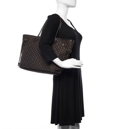 Louis Vuitton Monogram Idylle Neverfull MM Fusain 2 of 12