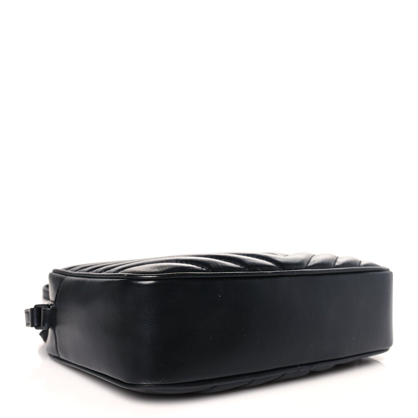 Calfskin Matelasse Monogram Monochrome Lou Camera Bag Black