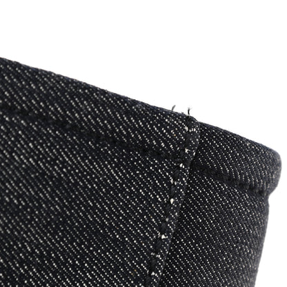 Chanel Denim Small Deauville Tote Dark Blue 11 of 11