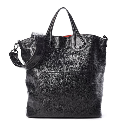 Givenchy Glazed Pebbled Calfskin North South Nightingale Black 1 of 15