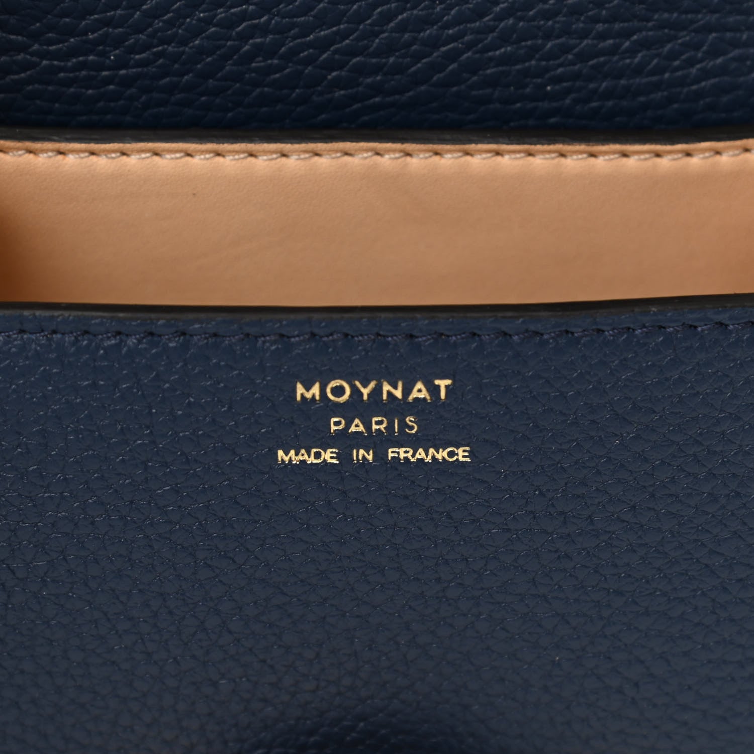 Moynat Taurillon Blush Rejane Nano Ocean 5 of 8