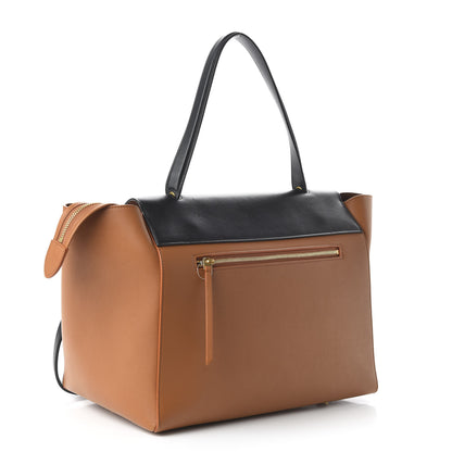 Celine Smooth Calfskin Small Bi-Color Belt Bag Tan 3 of 9