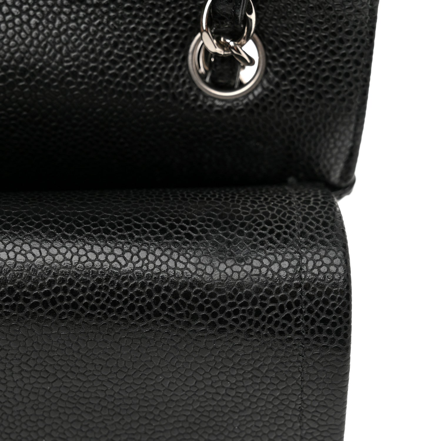 Chanel Caviar Quilted Jumbo Double Flap Black 11 of 13