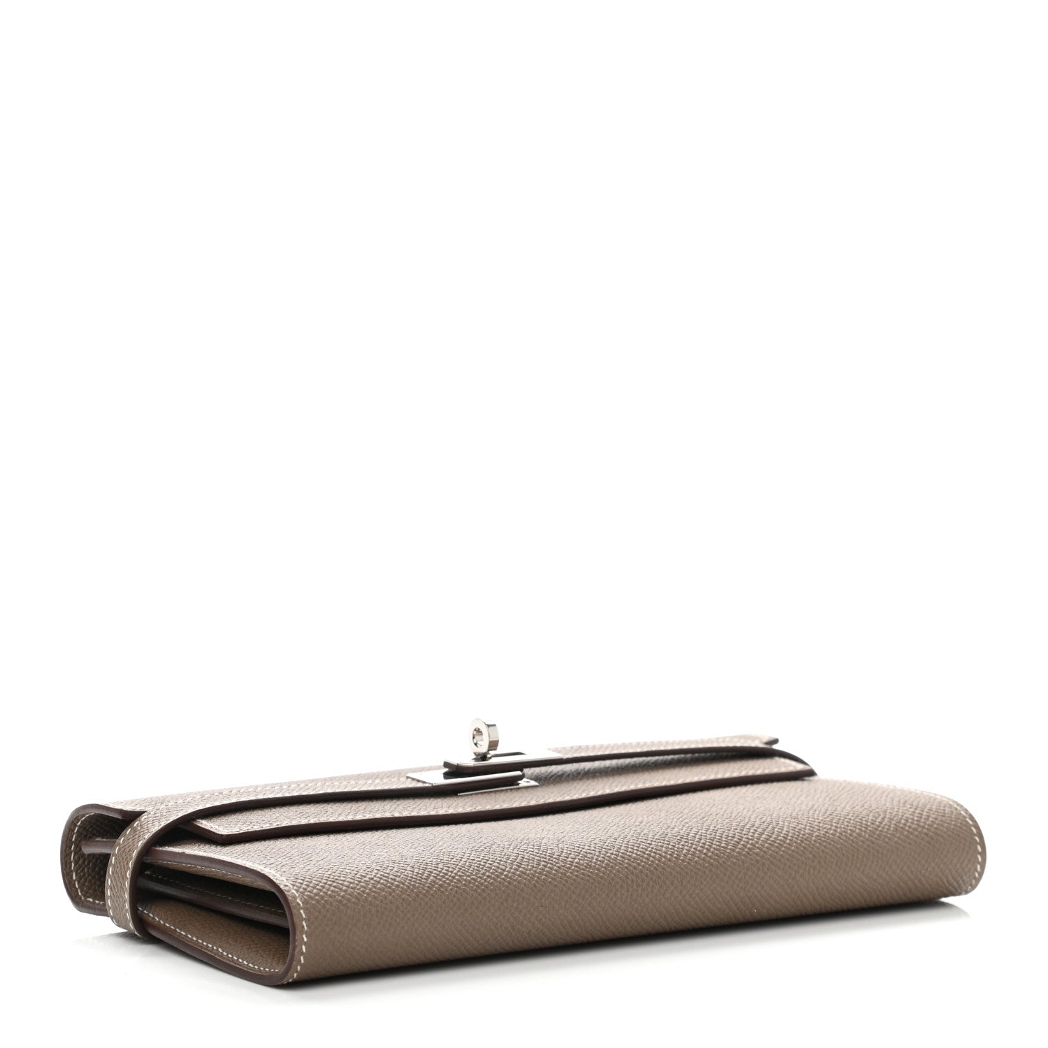 Hermes Epsom Kelly Longue Wallet Etoupe 4 of 10