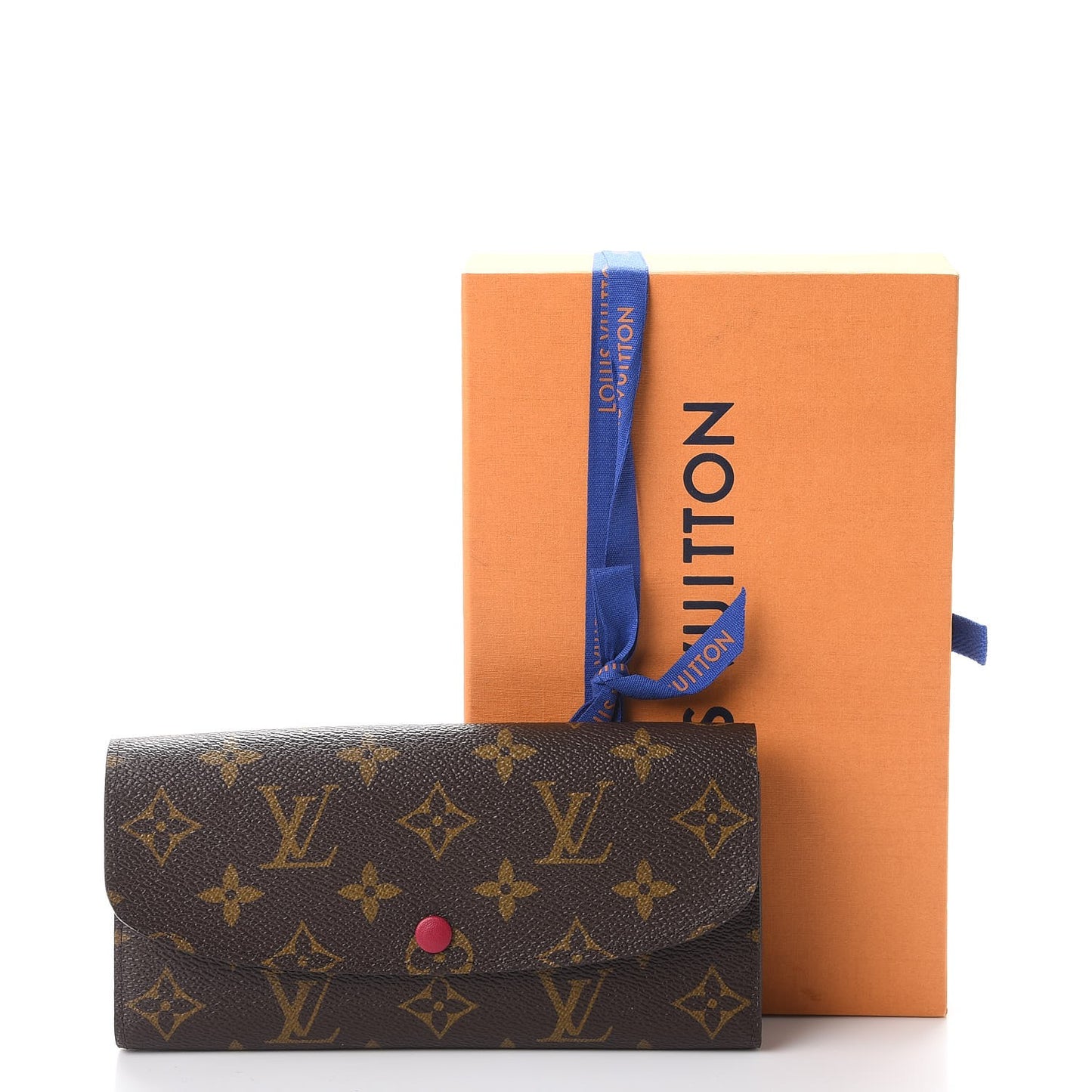 Monogram Emilie Wallet Fuchsia