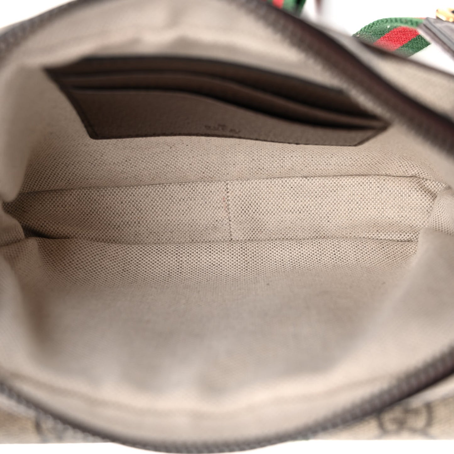 GG Supreme Monogram Web Mini Ophidia Bag Beige Ebony