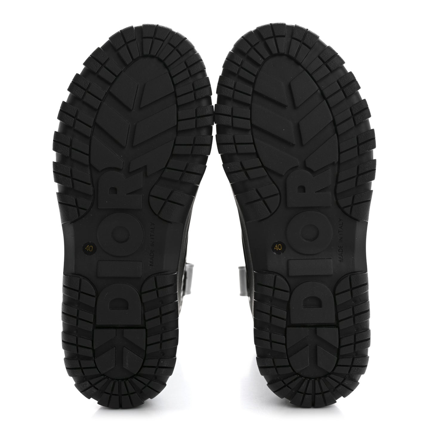 Rubber Oblique Garden Rain Boots 39 Black