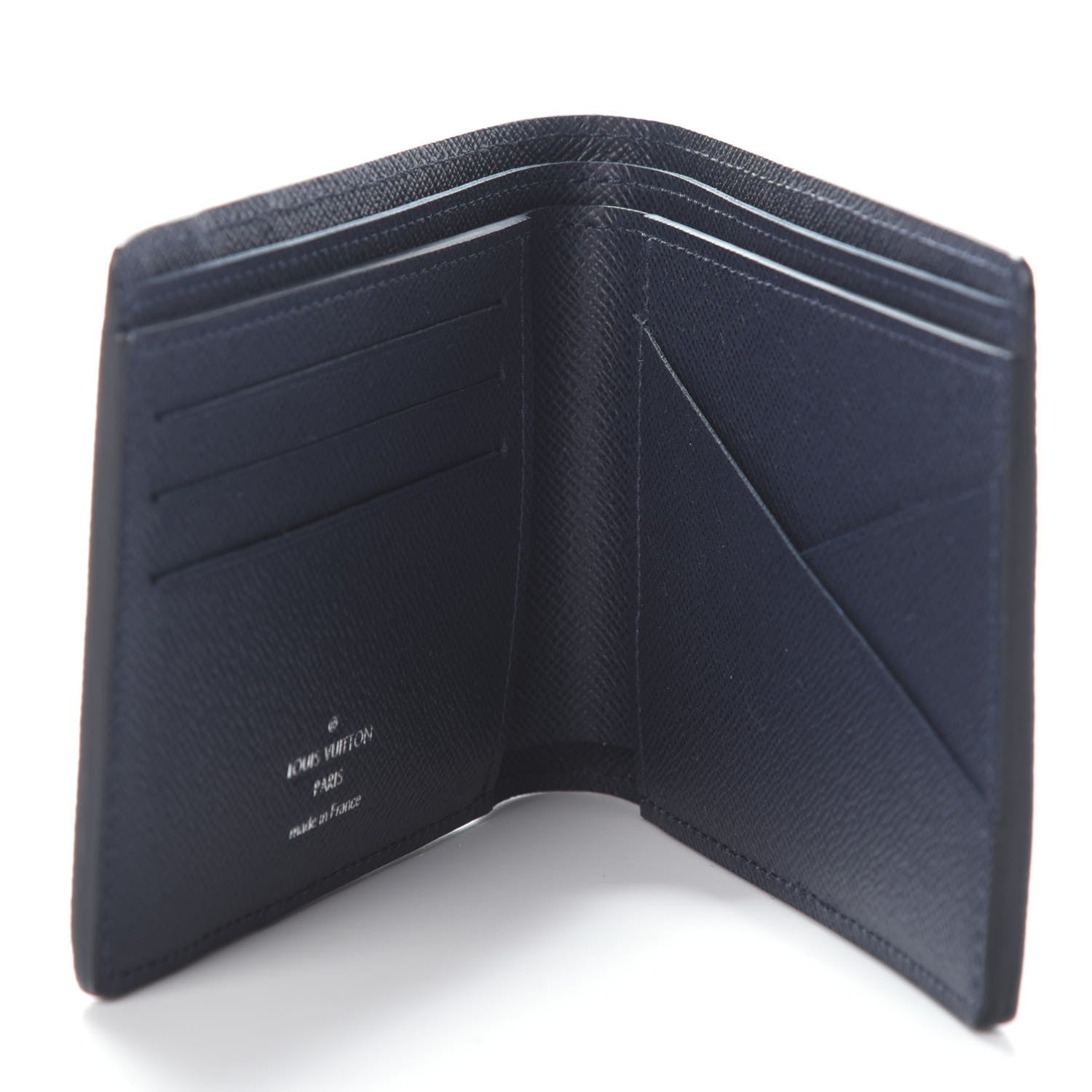 Louis Vuitton Epi Damier Graphite Multiple Wallet Blue Marine 5 of 6