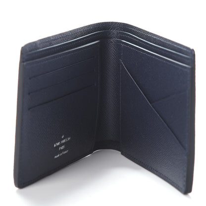 Louis Vuitton Epi Damier Graphite Multiple Wallet Blue Marine 5 of 6