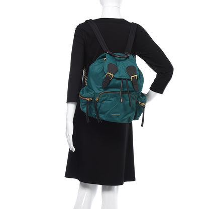 Burberry Nylon Medium Rucksack Backpack Pine Green 2 of 15