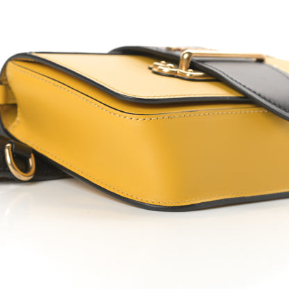 Prada Saffiano City Calf Cahier Belt Bag Soleil Black 10 of 11