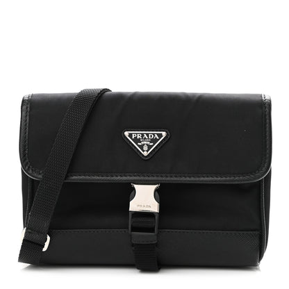 Prada Re-Nylon Saffiano Smartphone Case Crossbody Black 1 of 11