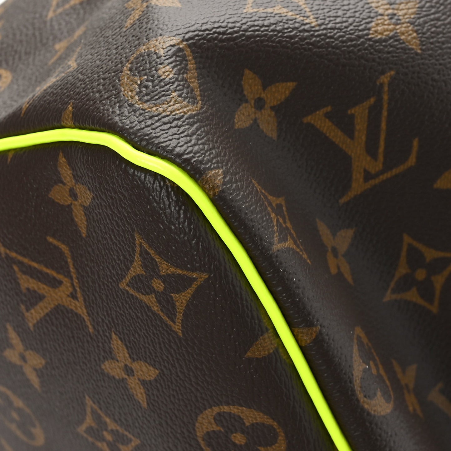 Monogram Macassar Keepall Bandouliere 50 Florescent Yellow