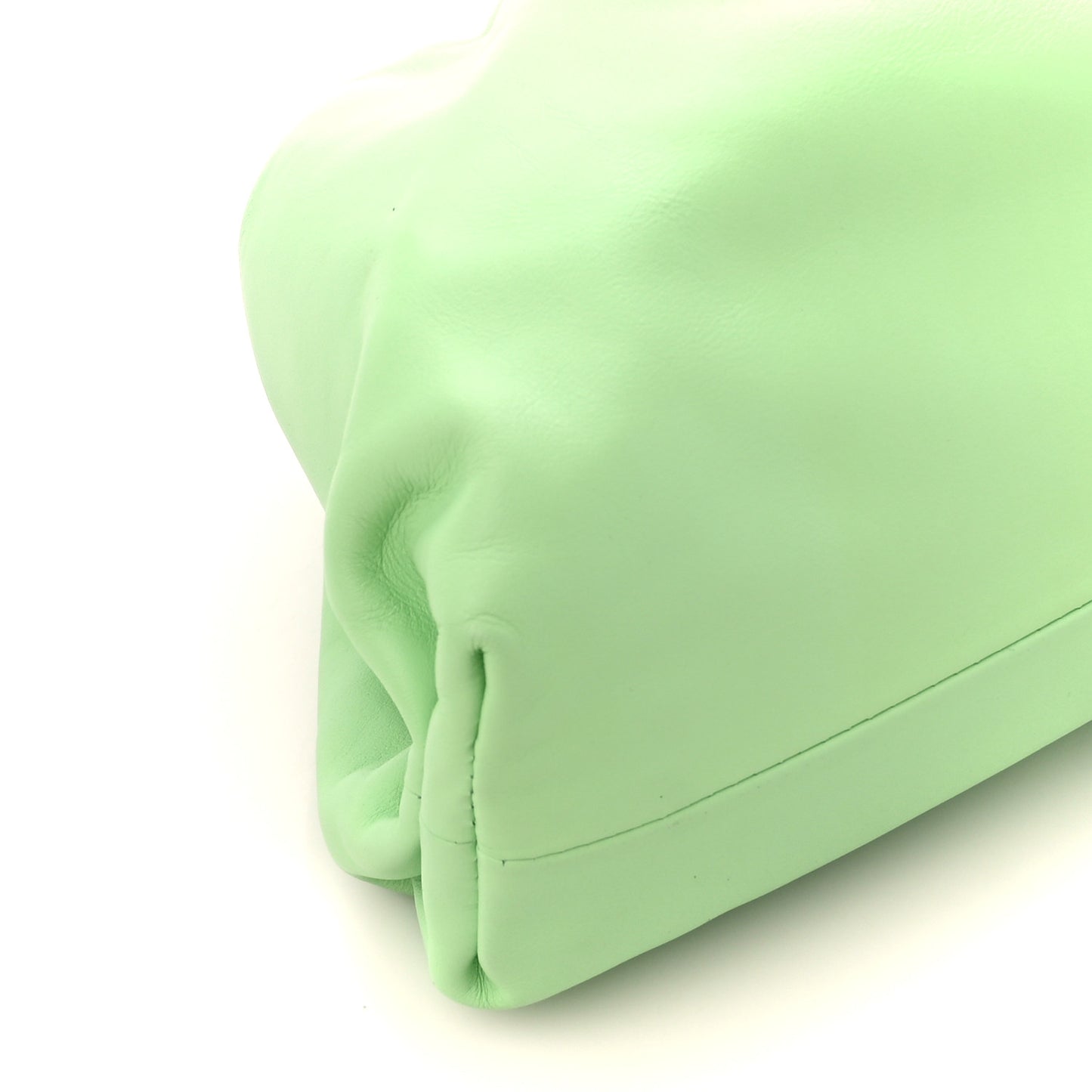 Calfskin Teen Pouch Wasabi