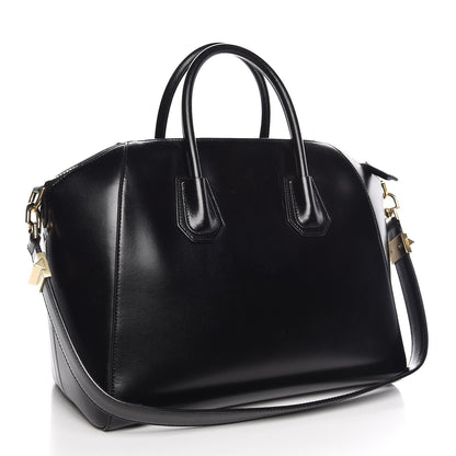 Givenchy Shiny Lord Calfskin Medium Antigona Black 4 of 11