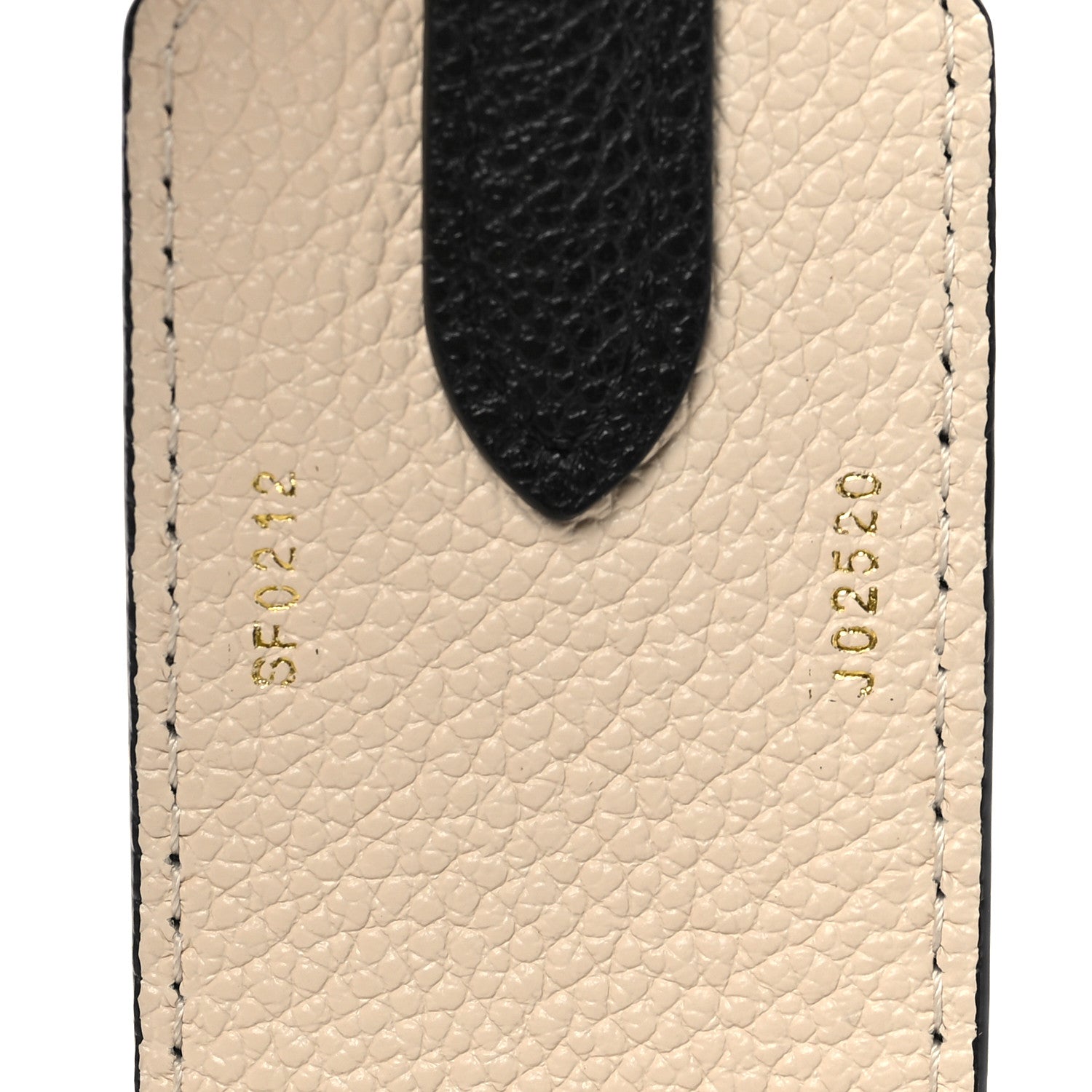Louis Vuitton Empreinte Monogram Bandouliere Shoulder Strap Black Beige 3 of 4