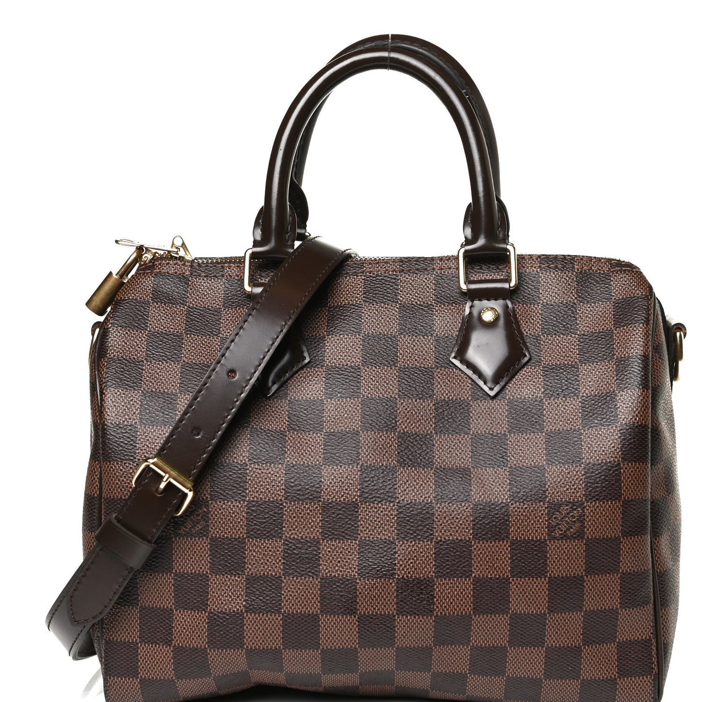 Damier Ebene Speedy Bandouliere 25